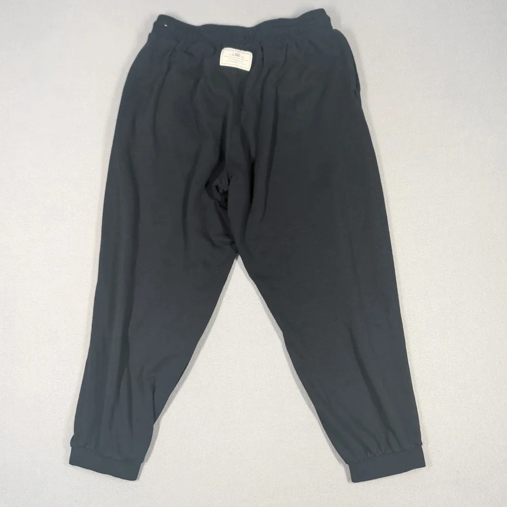 Nike Sweatpants Women Medium‎ Black Houndstooth Trim Red Swoosh Joggers Athletic